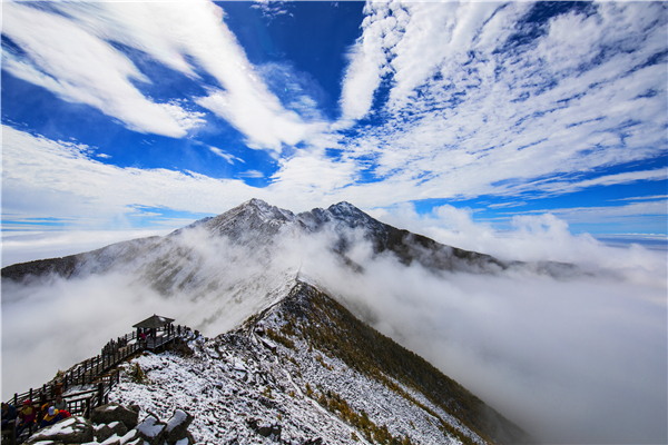 太白山天气图片