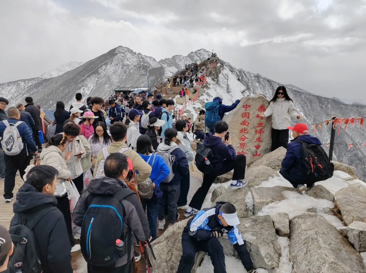 清明假期结束，太白山旅游接待完美收官